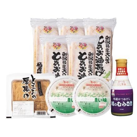 小林総本舗 Hana-well新潟県産大豆のとちお油揚げバラエティーセット
