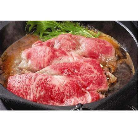 【eギフト】229:国産黒毛和牛 すきやき バラ230g