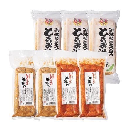 【eギフト】小林総本舗 Hana-well新潟県産大豆のとちお油揚げ+味付けセット