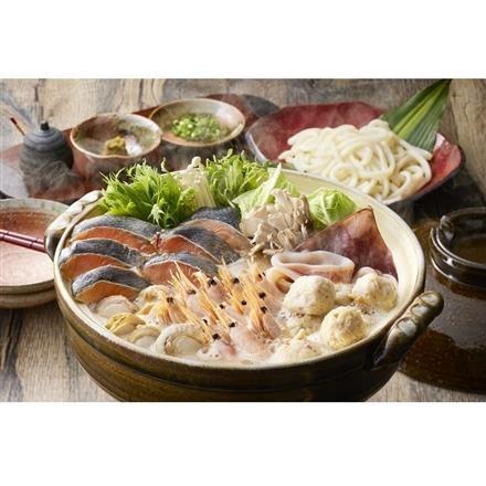 【eギフト】12:北海道名物 7種の具材を使用した石狩鍋セット
