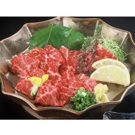 【eギフト】63:熊本 「菅乃屋」 鮮馬刺し 霜降ローススライス