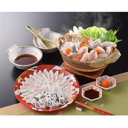 169:「関とら本店」 ふく刺身とふくちりセット