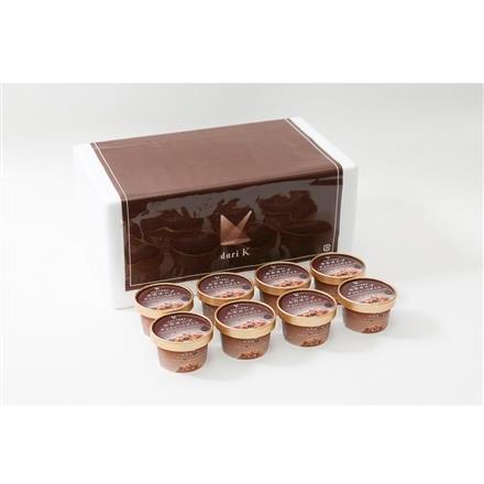 141:京都 「dari K」 ザクザク食感のカカオニブチョコレートアイス 8個セット