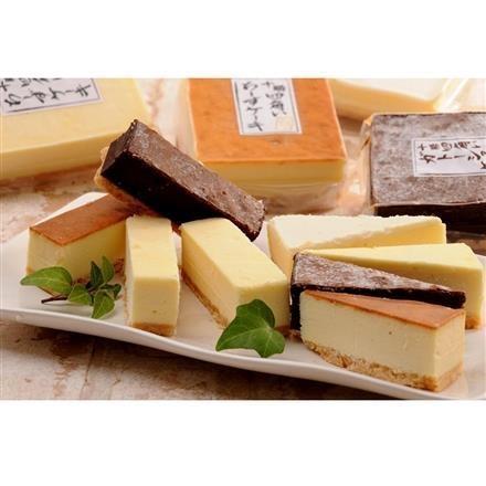 【eギフト】258:北海道 四角いチーズケーキ&ガトーショコラ