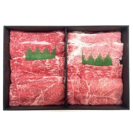 【eギフト】86:近江牛&神戸ビーフ すきやき食べ比べセット
