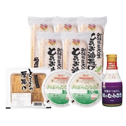 【eギフト】小林総本舗　Hana-ｗell新潟県産大豆のとちお油揚げバラエティーセット