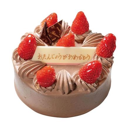 【パーティー】502.ボンオーハシ　チョコ生クリームデコレーション　5号【6月28日～お渡し】