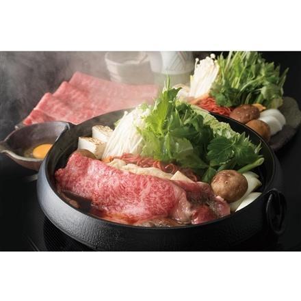 【eギフト】153:滋賀 「松喜屋」 近江牛すきやき　モモ・バラ300g