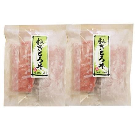 【eギフト】221:静岡 「石原水産」 簡単調理 ねぎとろ丼の具4食セット