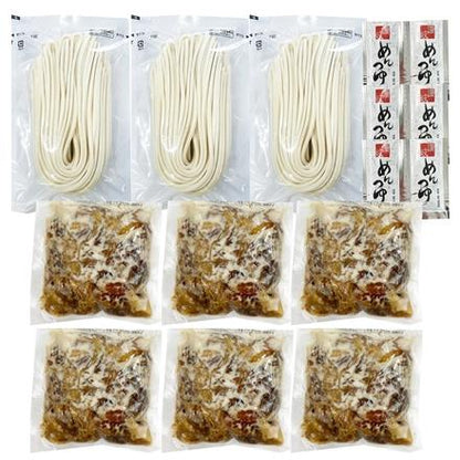 338:香川 オリーブ牛入り とろけるすじ煮込みうどん6人前