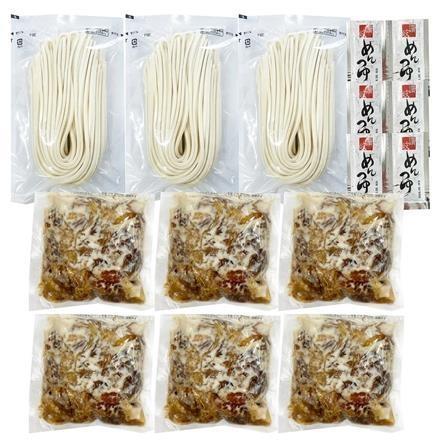 【eギフト】338:香川 オリーブ牛入り とろけるすじ煮込みうどん6人前