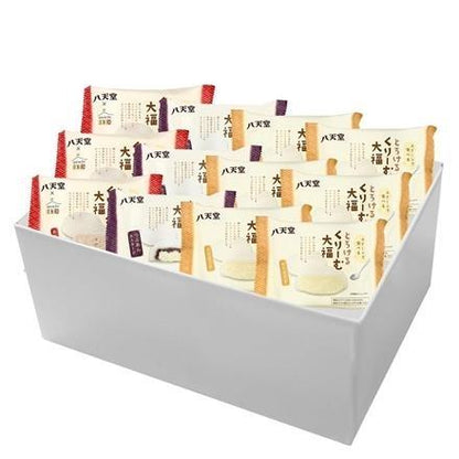 332:広島 「八天堂」 とろけるくりーむ大福3種12個詰合せ