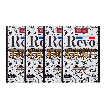 316:大阪 「洋食Ｒevo」 和牛すじカレー（レトルト・4箱)