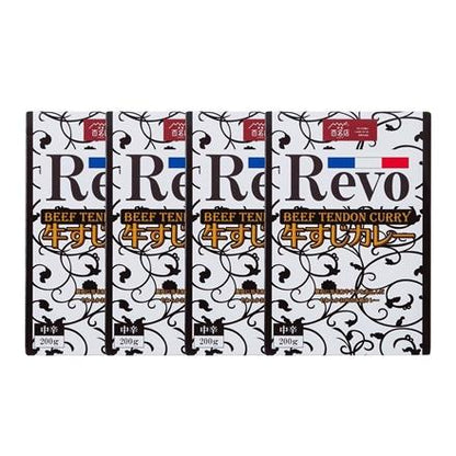 316:大阪 「洋食Ｒevo」 和牛すじカレー（レトルト・4箱)